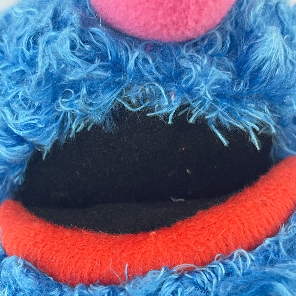 Sesame Street Super Grover Plush Toy Kids Blue Superhero Cape - Picture 12 of 13